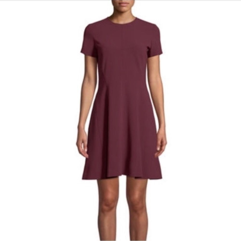 Theory modern seamed shift dress